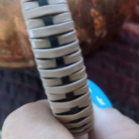 CANACRAFT* vintage copper and pewter wrapped handle tea pot w/ hinged lid - Picture 15 of 15